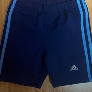 Adidas Women's Navy Blue Shorts